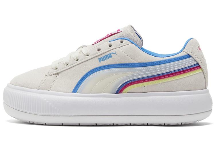 Кеды женские PUMA Suede Mayu Triplex Tech кремовые