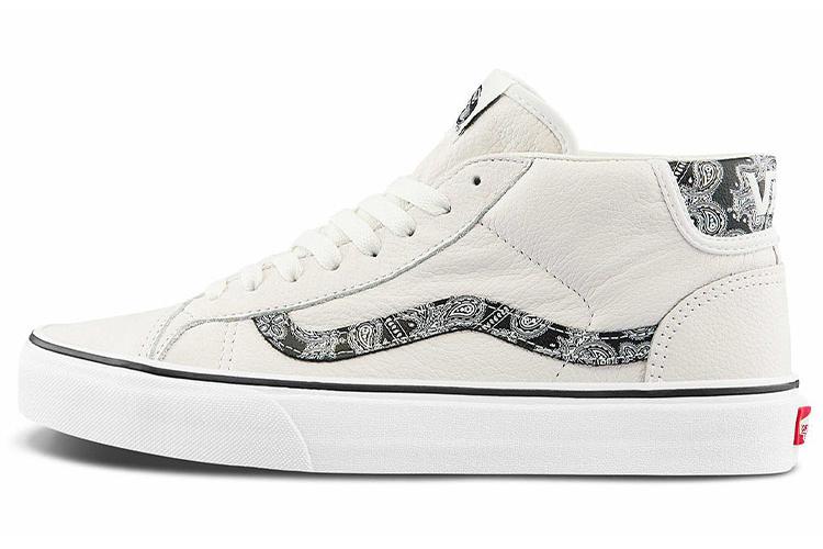 Кеды унисекс Vans Mid Skool 37 Sport белые, черные, 41 EU