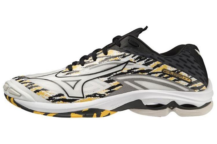 Кроссовки Mizuno Wave Lightning Z7 белые, желтые, черные