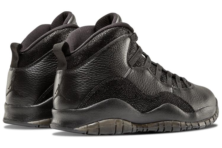 Кроссовки мужские Jordan 10 Retro Drake Ovo черные, 42 EU