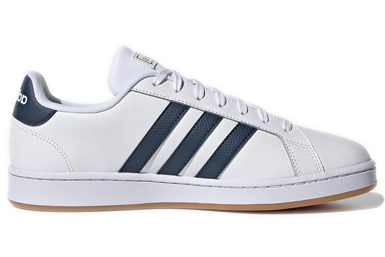 Велотуфли мужские Adidas Grand Court белые, 41 1/3 EU
