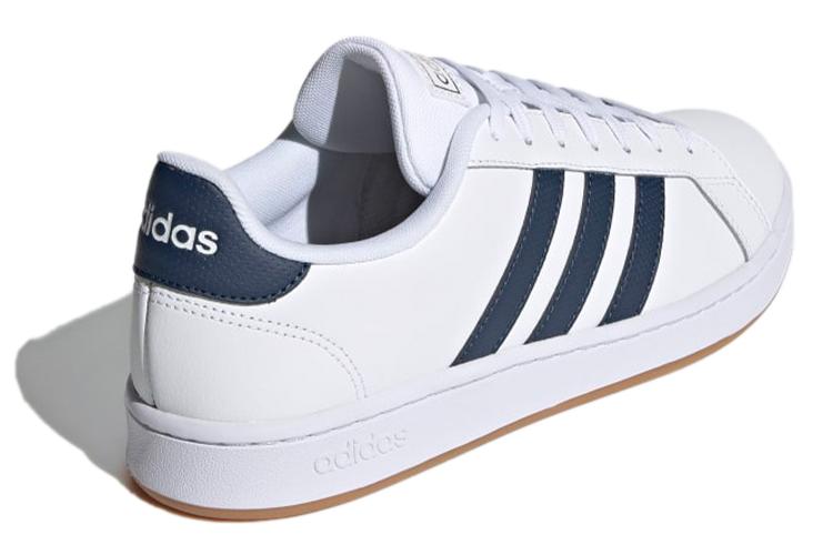 Велотуфли мужские Adidas Grand Court белые, 41 1/3 EU
