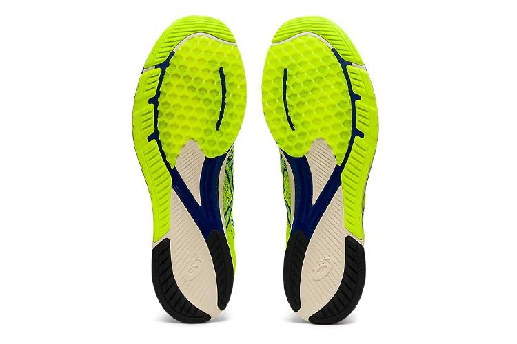 Кроссовки мужские Asics Tartheredge 3 Safety Yellow Monaco Blue, 44 EU