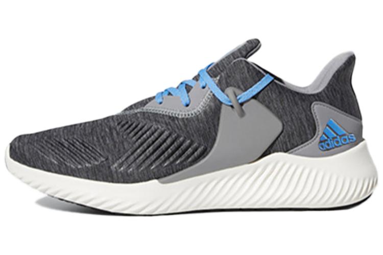 Кроссовки мужские Adidas Alphabounce RC серые и голубые, 42 EU