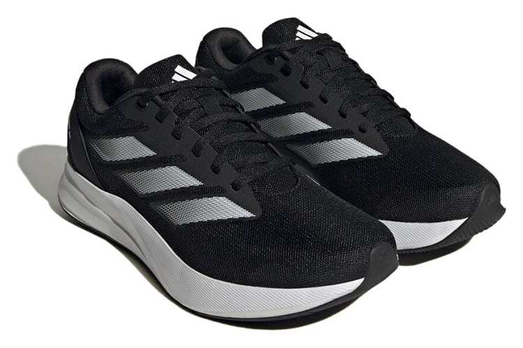 Беговые кроссовки унисекс Adidas Duramo RC черные, 36 2/3 EU