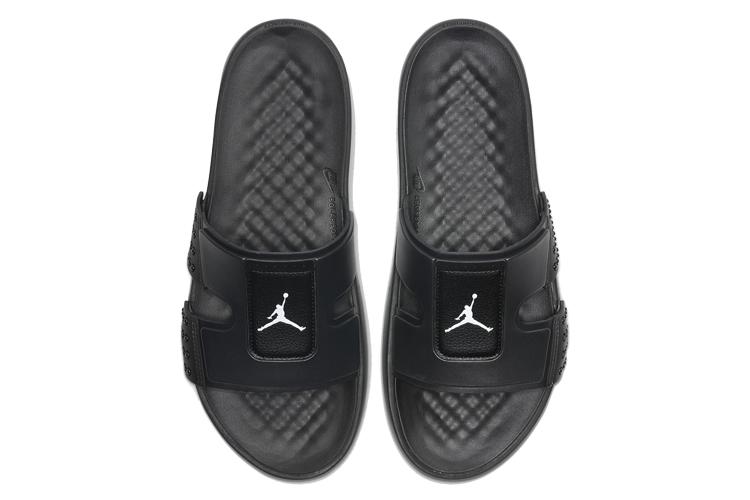 Шлепанцы мужские Air Jordan Hydro 8 Slide черные, 45 EU