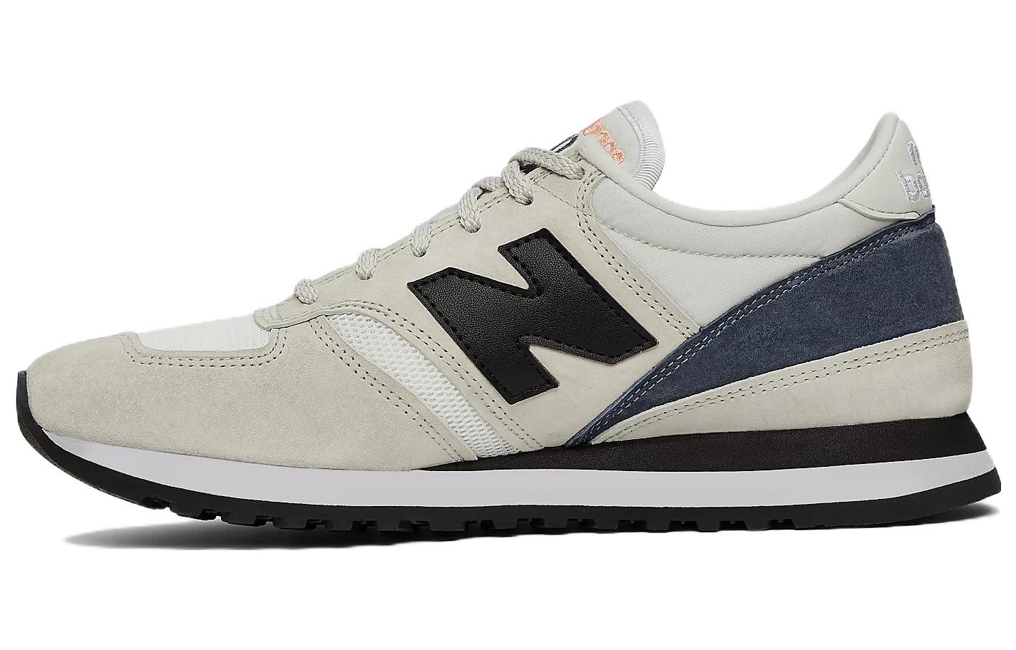 Кроссовки мужские New Balance 730 Off White Black Blue, 42.5 EU