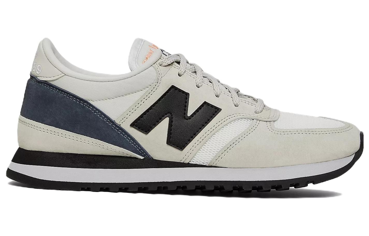 Кроссовки мужские New Balance 730 Off White Black Blue, 42.5 EU