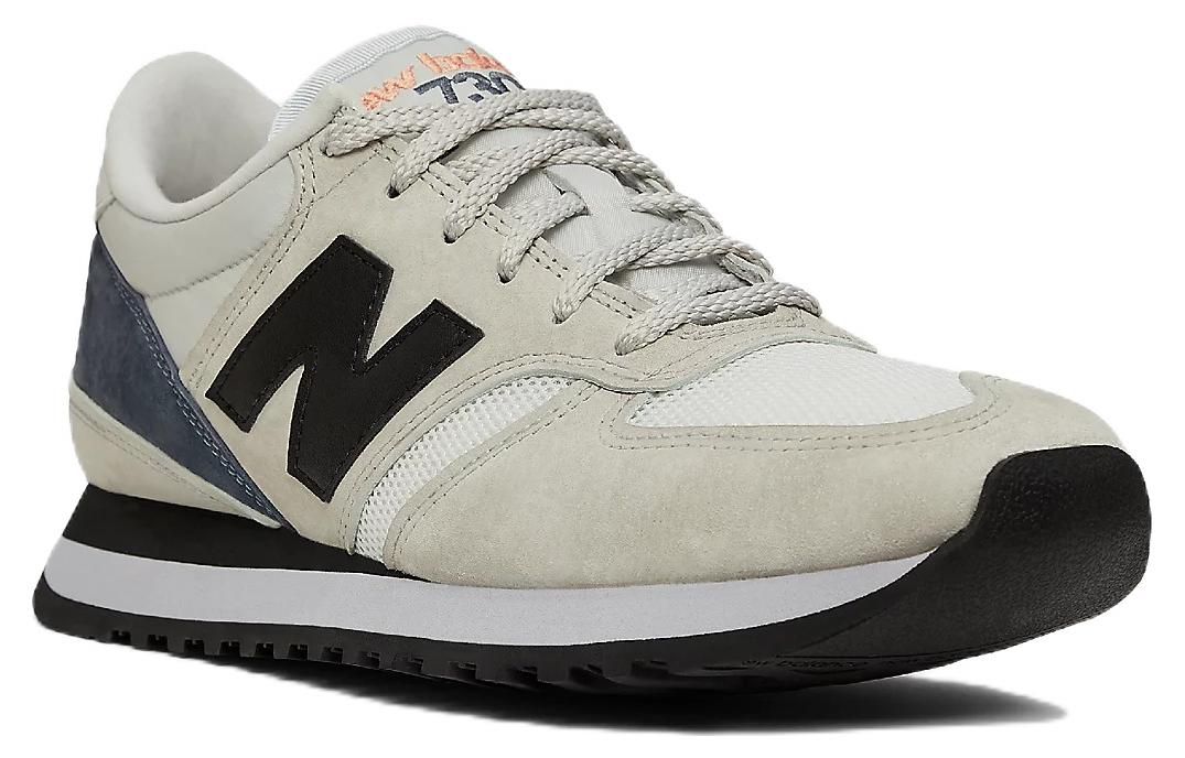 Кроссовки мужские New Balance 730 Off White Black Blue, 42.5 EU