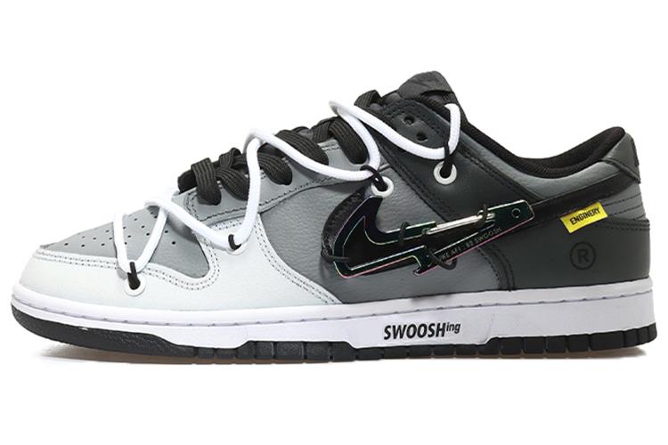 Кроссовки мужские Nike Dunk Low Gray/White