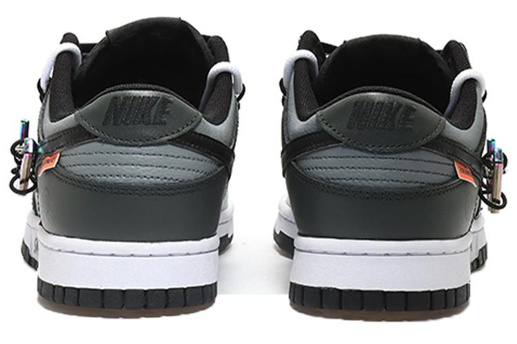 Кроссовки мужские Nike Dunk Low Gray/White, 40.5 EU