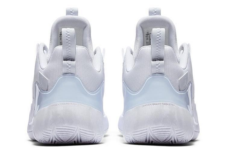 Баскетбольные кроссовки мужские Air Jordan Zoom Zero Gravity PF белые, 44 EU