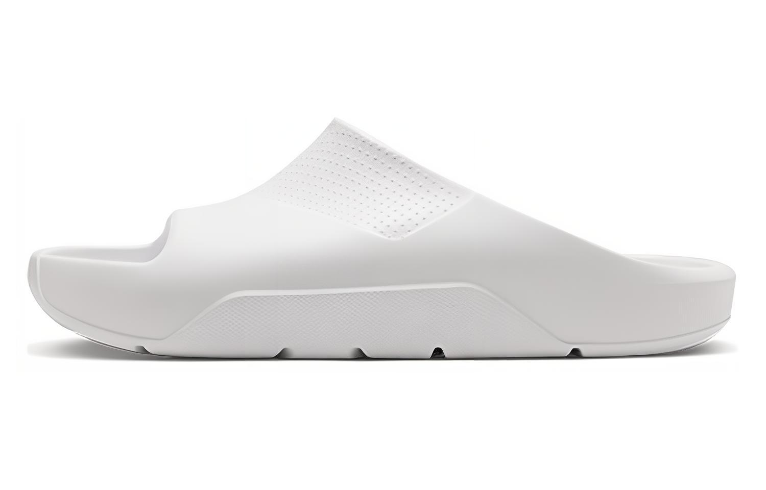 Шлепанцы унисекс Jordan Post Slide белые
