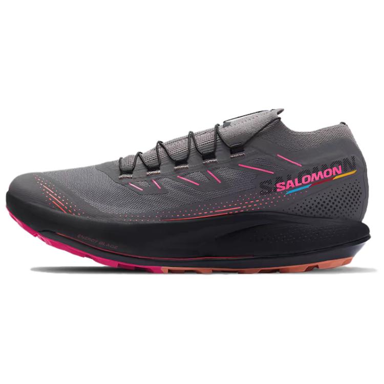 Кроссовки мужские SALOMON Pulsar Trail Pro 2 серо-розовый, 45 1/3 EU