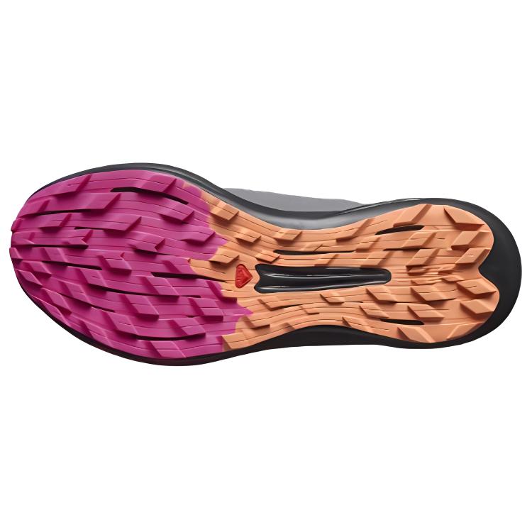 Кроссовки мужские SALOMON Pulsar Trail Pro 2 серо-розовый, 45 1/3 EU