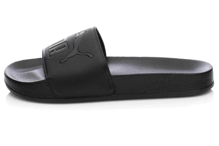 Шлепанцы унисекс PUMA Leadcat черные