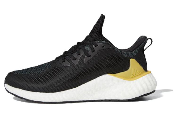 Кроссовки унисекс Adidas AlphaBoost U золотые, 36 EU