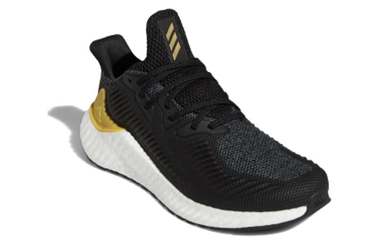 Кроссовки унисекс Adidas AlphaBoost U золотые, 36 EU