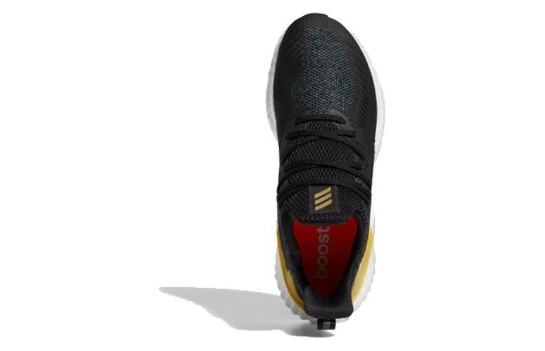 Кроссовки унисекс Adidas AlphaBoost U золотые, 36 EU