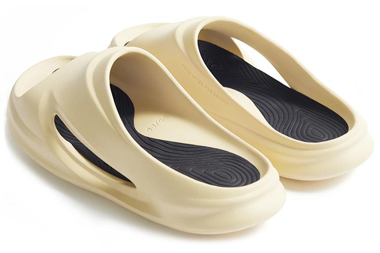 Шлепанцы унисекс 0592 Неярко желтые, 42/42.5 EU