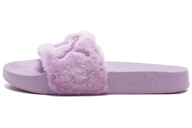 Шлепанцы женские PUMA Fur Slide Orchid Bloom, 35.5 EU