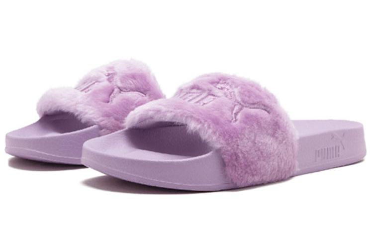 Шлепанцы женские PUMA Fur Slide Orchid Bloom, 35.5 EU