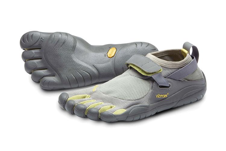 Кроссовки мужские Vibram Five Fingers KSO серые, 41 EU