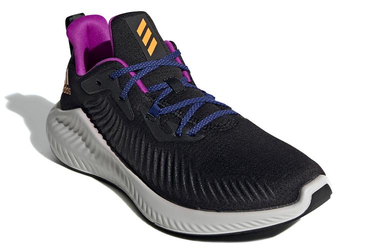 Кроссовки мужские Adidas Alphabounce+ Run Em черные, 40 2/3 EU