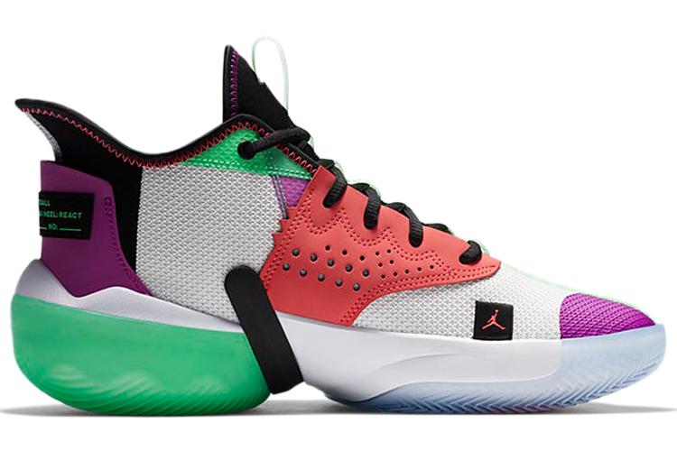 Кроссовки мужские Air Jordan React Elevation PF белые, 42.5 EU