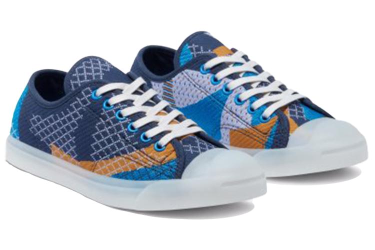 Кроссовки унисекс Converse Jack Purcell LP Open Ended Smiley Low Top многоцветные, 37 EU