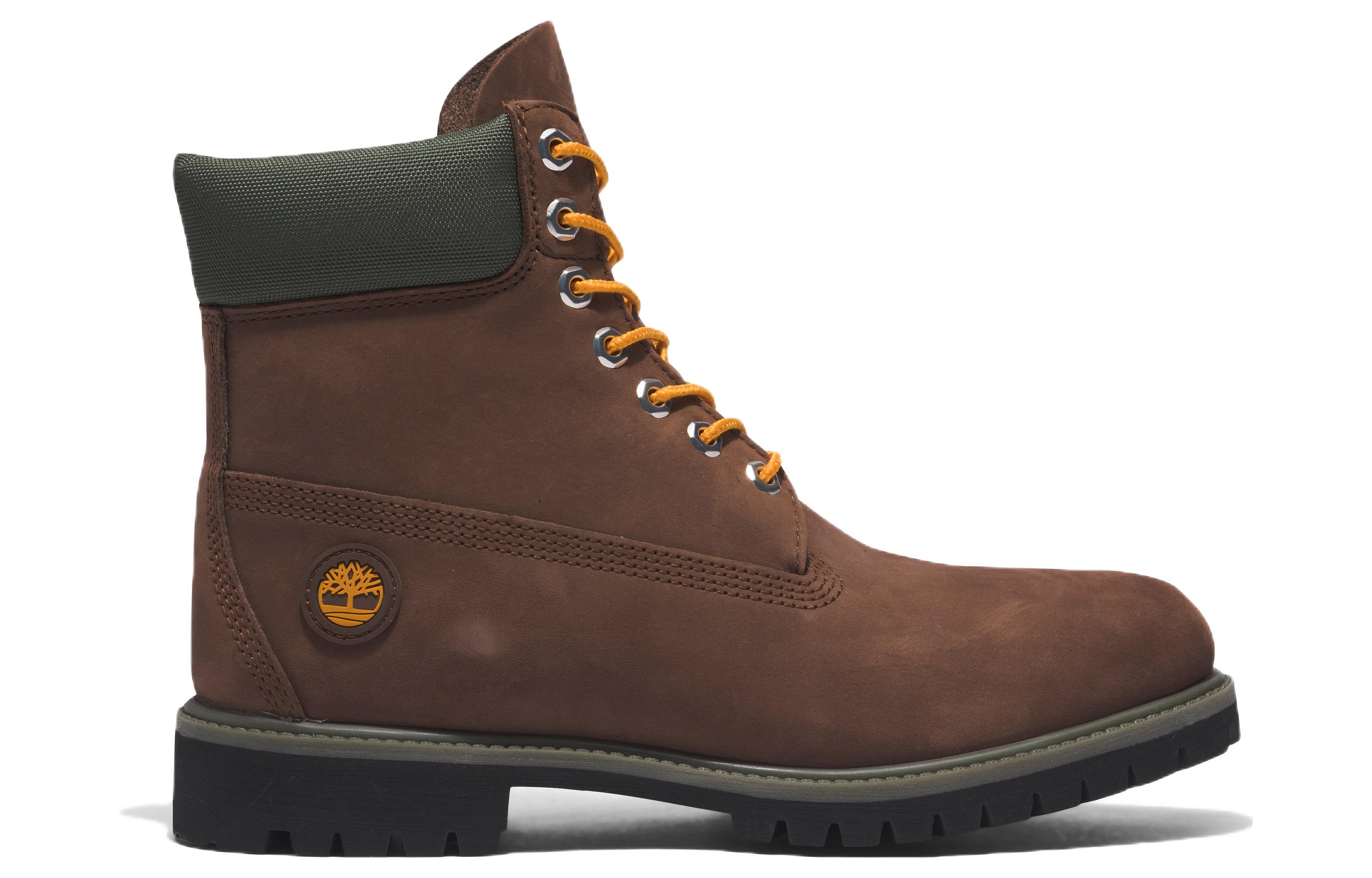 Ботинки мужские Timberland Premium 6 Inch водонепроницаемые коричневые, 41.5 EU