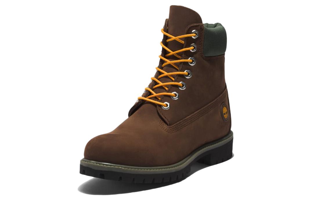 Ботинки мужские Timberland Premium 6 Inch водонепроницаемые коричневые, 41.5 EU