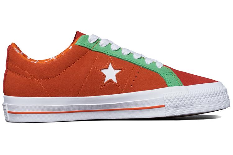 Кеды мужские Converse One Star Pro оранжевые, 35 EU
