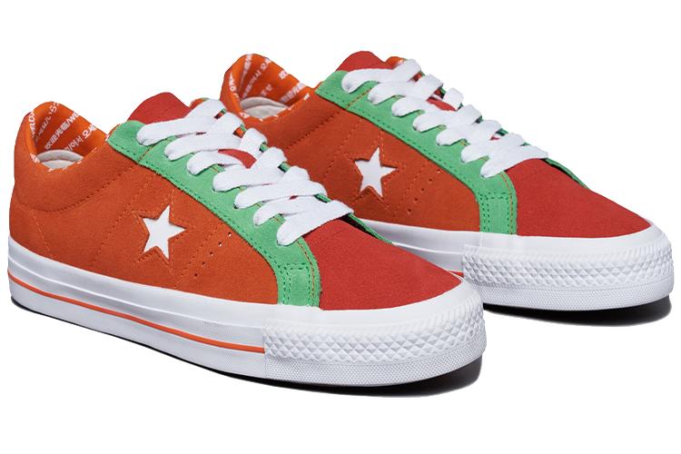 Кеды мужские Converse One Star Pro оранжевые, 35 EU