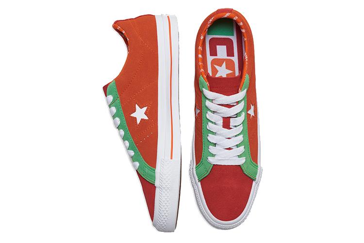 Кеды мужские Converse One Star Pro оранжевые, 35 EU