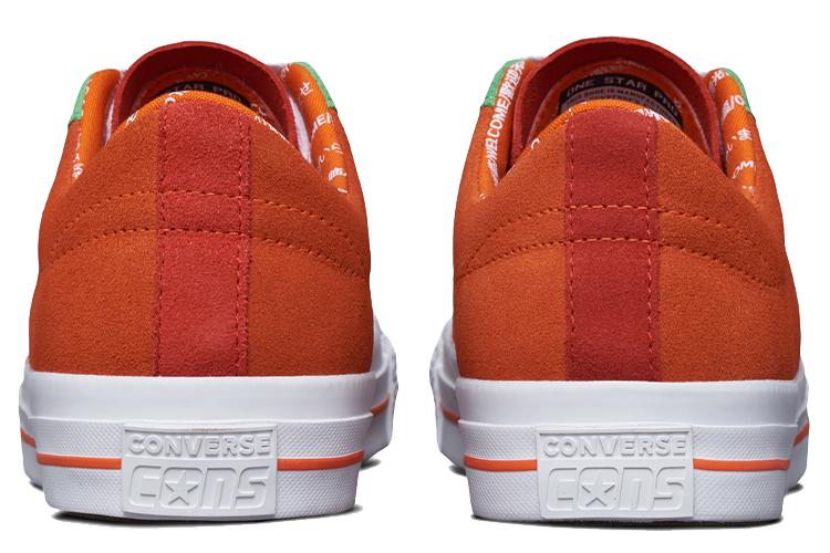 Кеды мужские Converse One Star Pro оранжевые, 35 EU