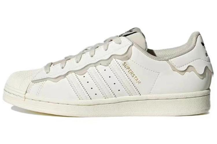 Кеды женские Adidas Originals SUPERSTAR розово-белые, 40 EU