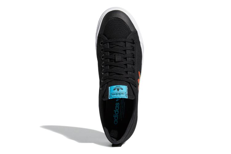 Кроссовки унисекс Adidas Nizza Trefoil черные, 37 1/3 EU