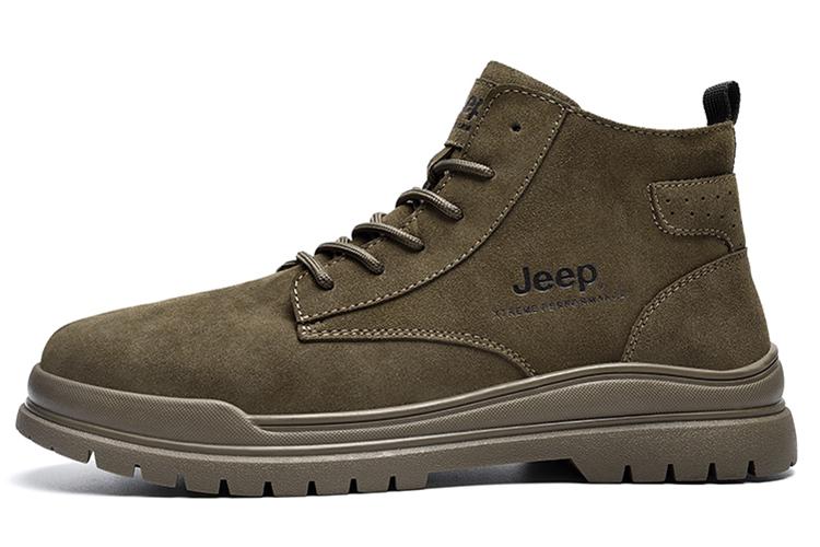 Ботинки мужские Jeep Martin Boot армейский зелёный, 38 EU