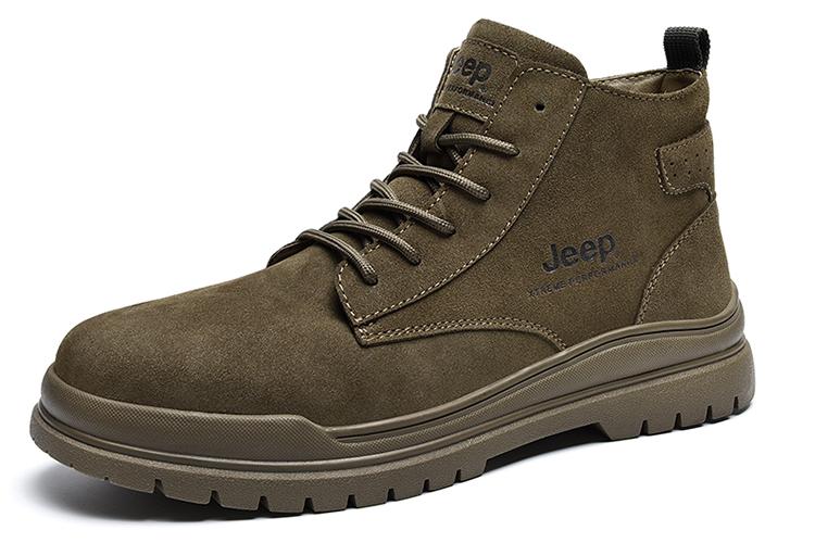 Ботинки мужские Jeep Martin Boot армейский зелёный, 38 EU