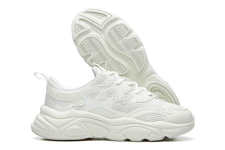 Кроссовки женские FILA FUSION Triple Snowy White, 38.5 EU