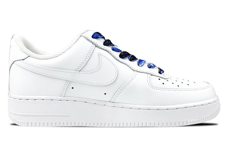 Спортивные кеды женские Nike Air Force 1 Thermal Coverage Low синие и фиолетовые, 37.5 EU