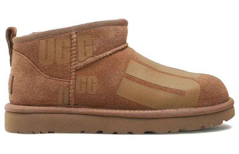 Снежные ботинки женские UGG Classic Mini Scatter Graphic, 38 EU