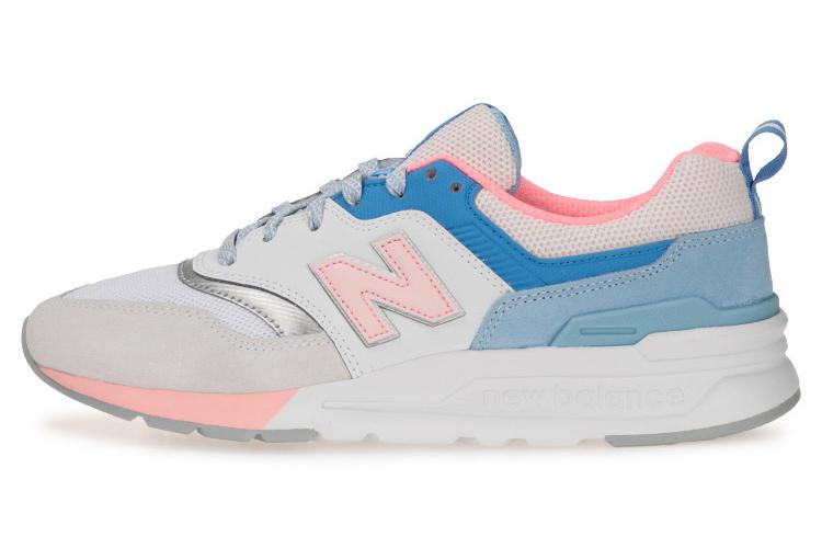 Кроссовки женские New Balance Nb 997 CW997HBC белые, розовые, 37.5 EU