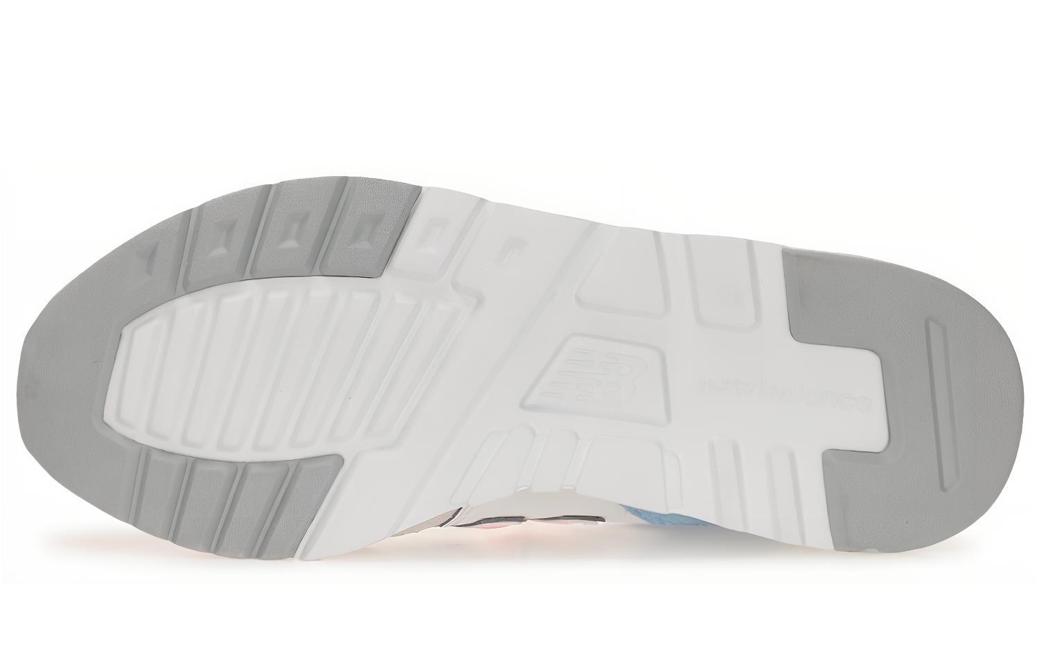 Кроссовки женские New Balance Nb 997 CW997HBC белые, розовые, 37.5 EU