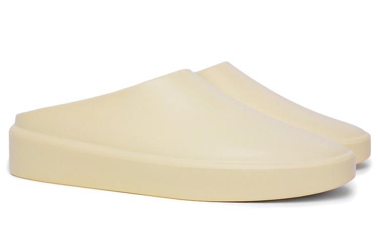 Шлепанцы унисекс Fear of God The California Slip-On кремовые, 36 EU