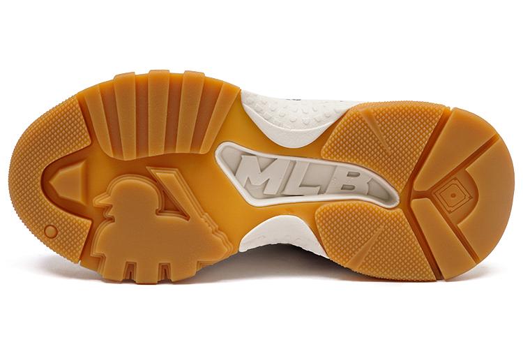 Кроссовки унисекс MLB Big Ball Chunky P белые и красные