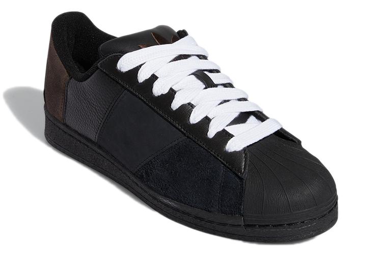 Кроссовки унисекс Adidas Superstar 82 Panel черные, 44 EU