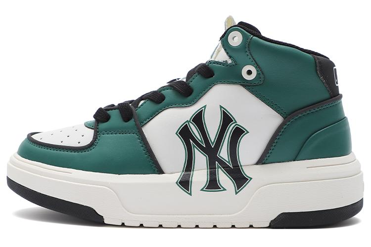 Кеды унисекс MLB Chunky Liner High High-Top зеленые, 37.5 EU