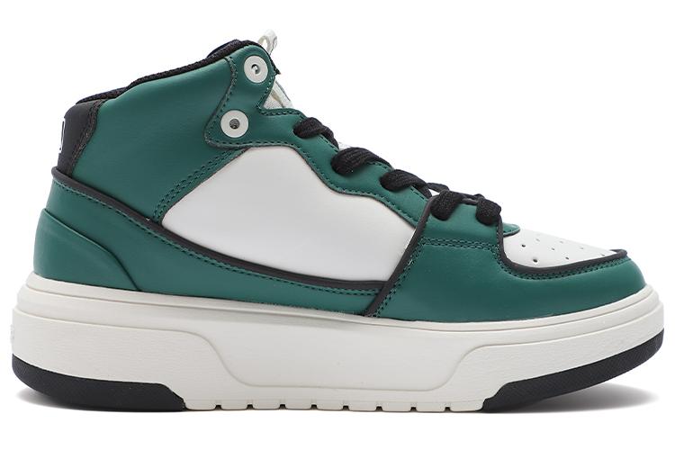 Кеды унисекс MLB Chunky Liner High High-Top зеленые, 37.5 EU